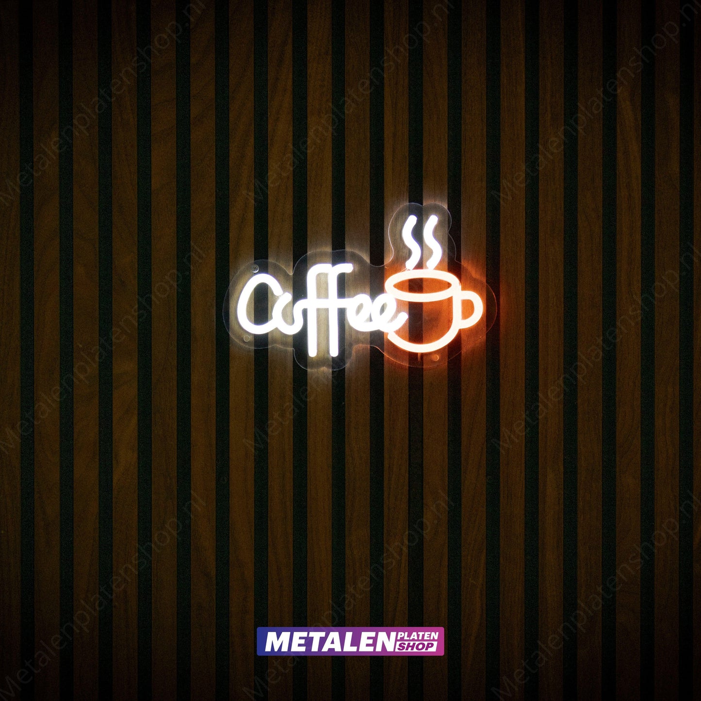 Koffie - Neonbord - LED