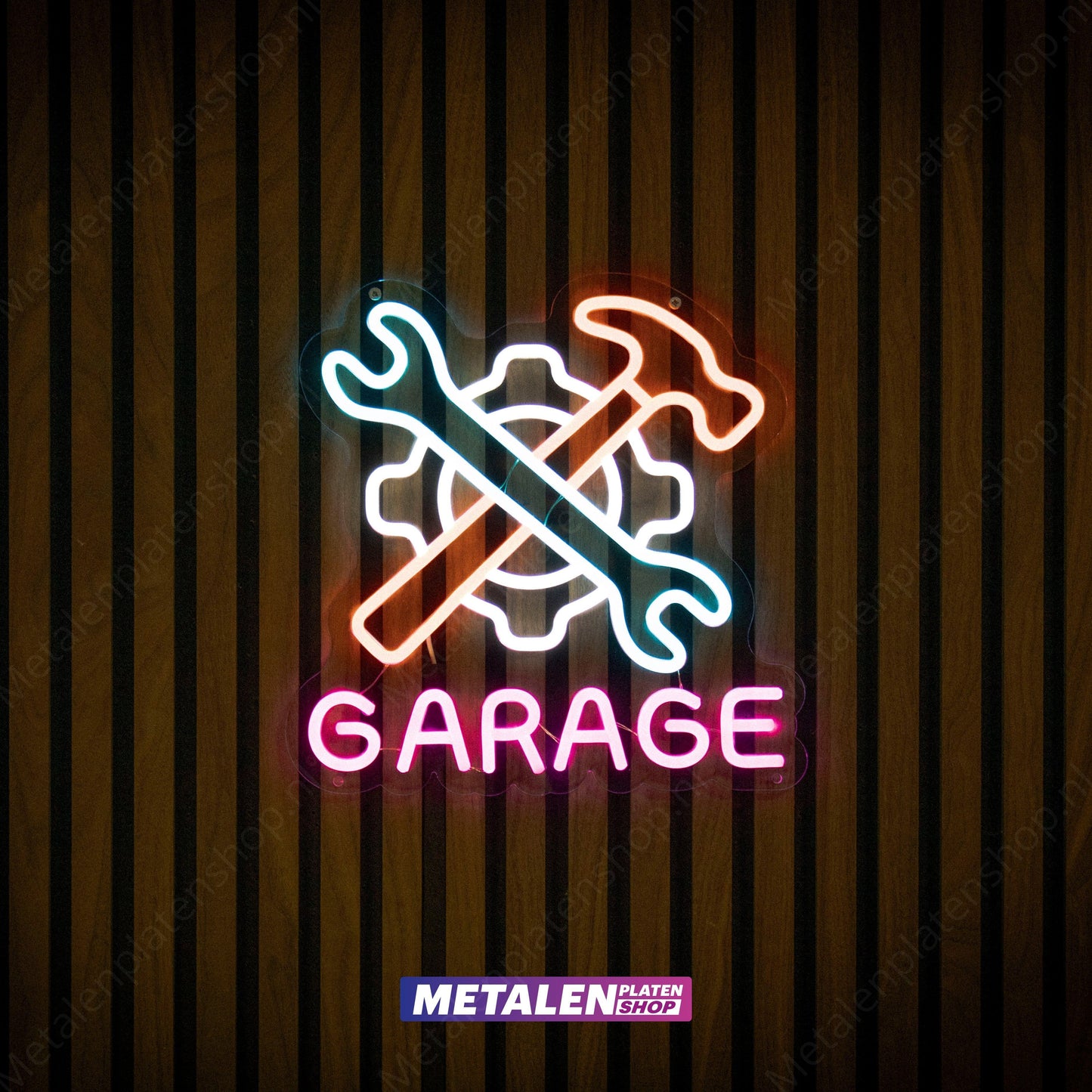 Garage - Neonbord - LED