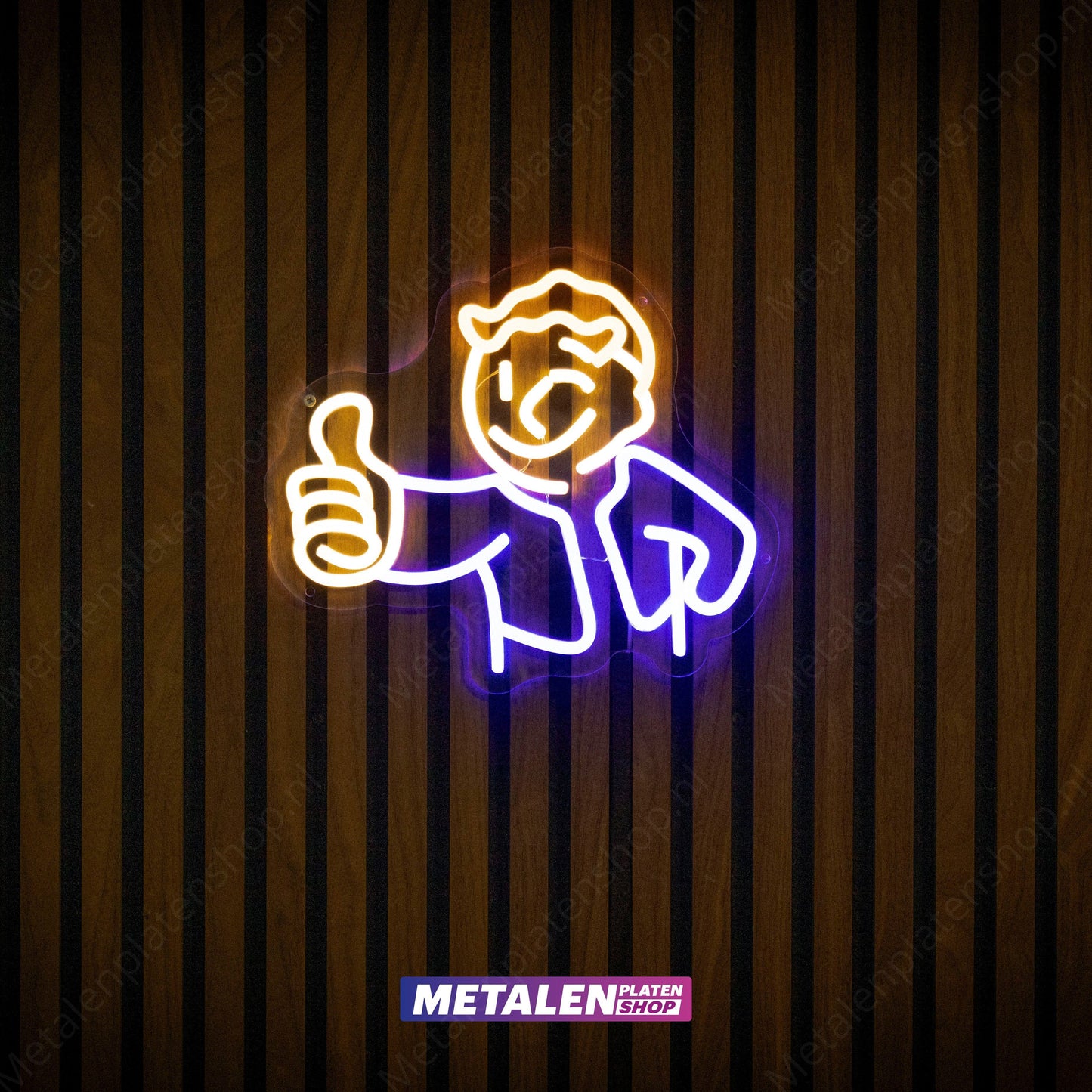 Fallout - Neonbord - LED