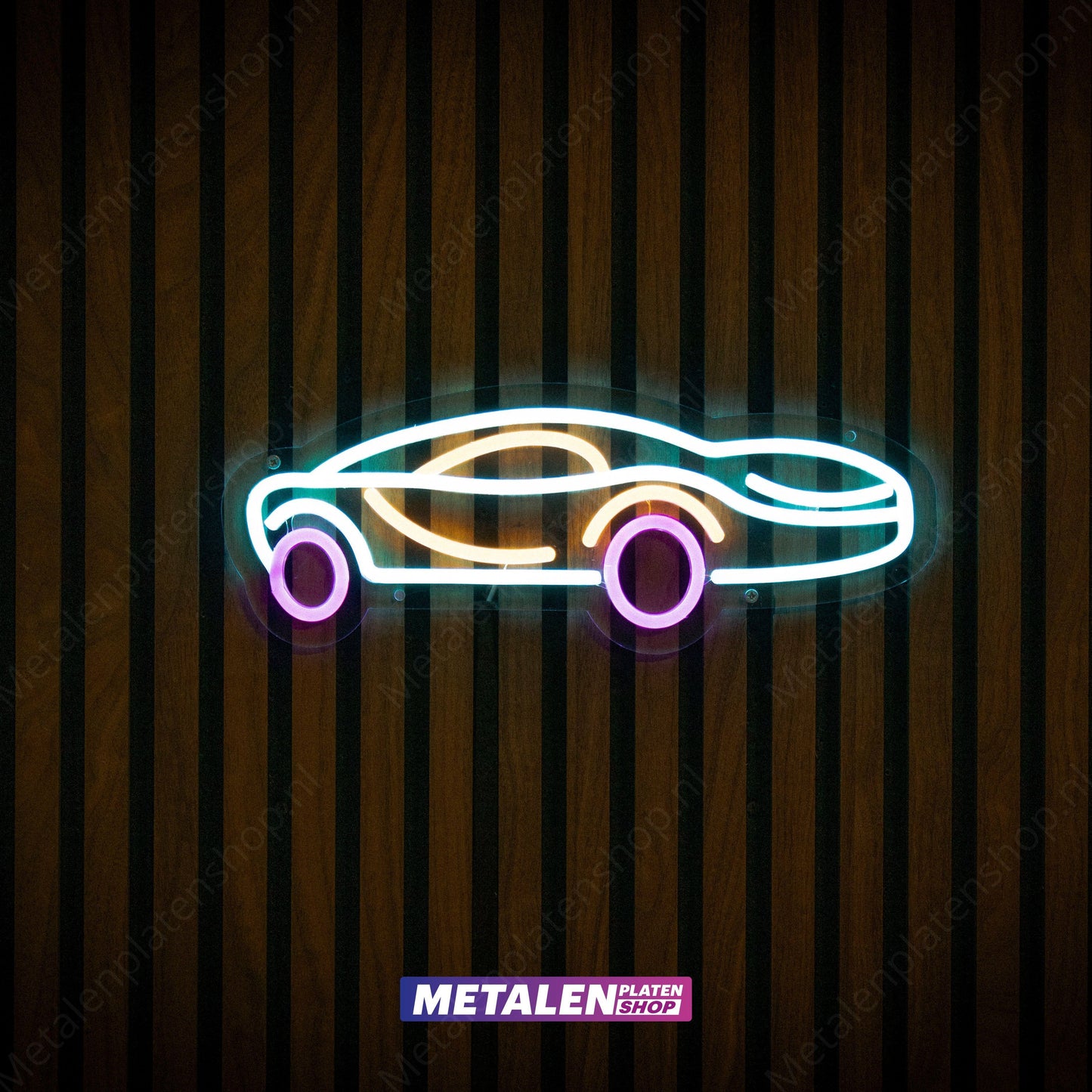 Auto - Neonbord - LED