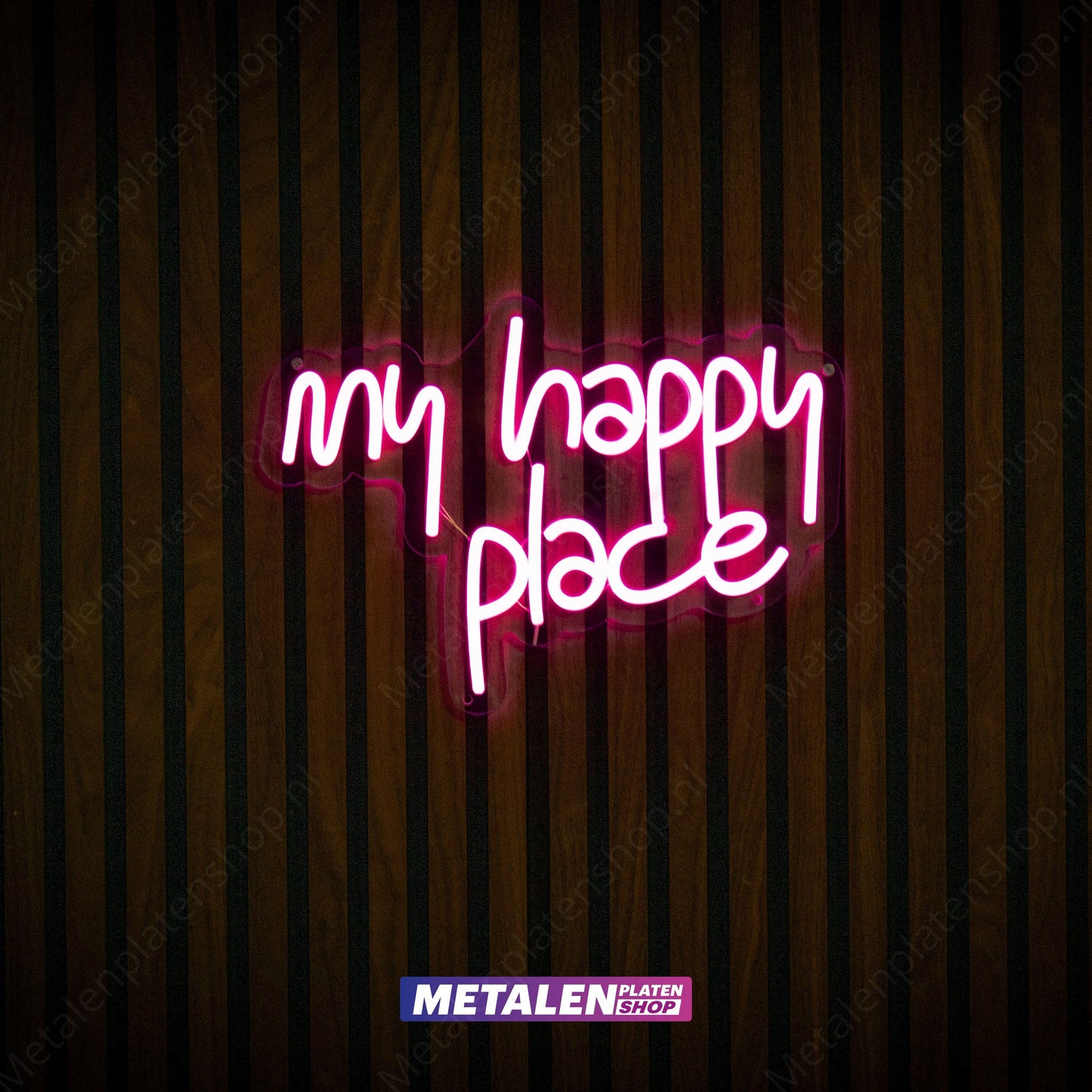 My Happy Place - Neonbord - LED