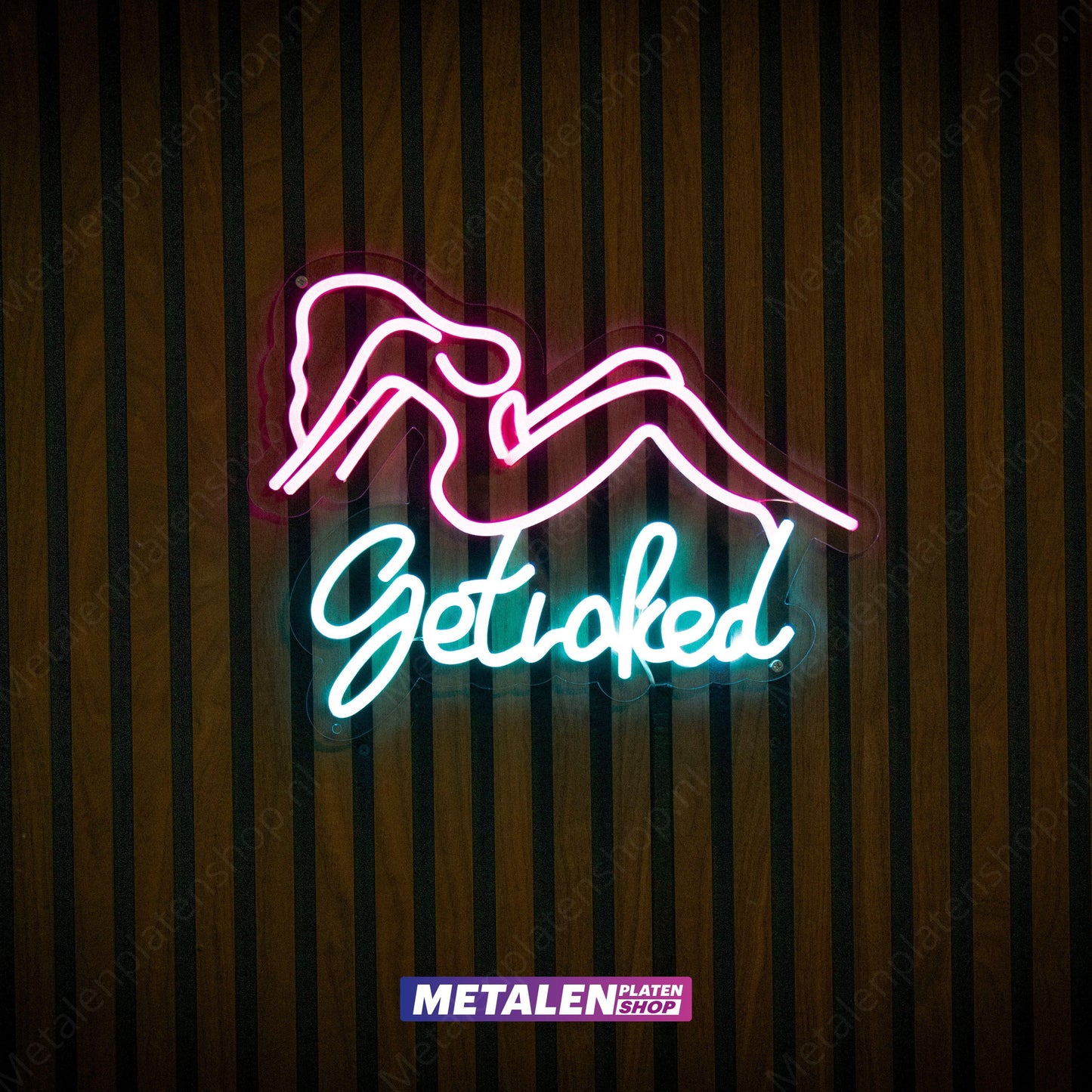 Get naked - Neonbord - LED