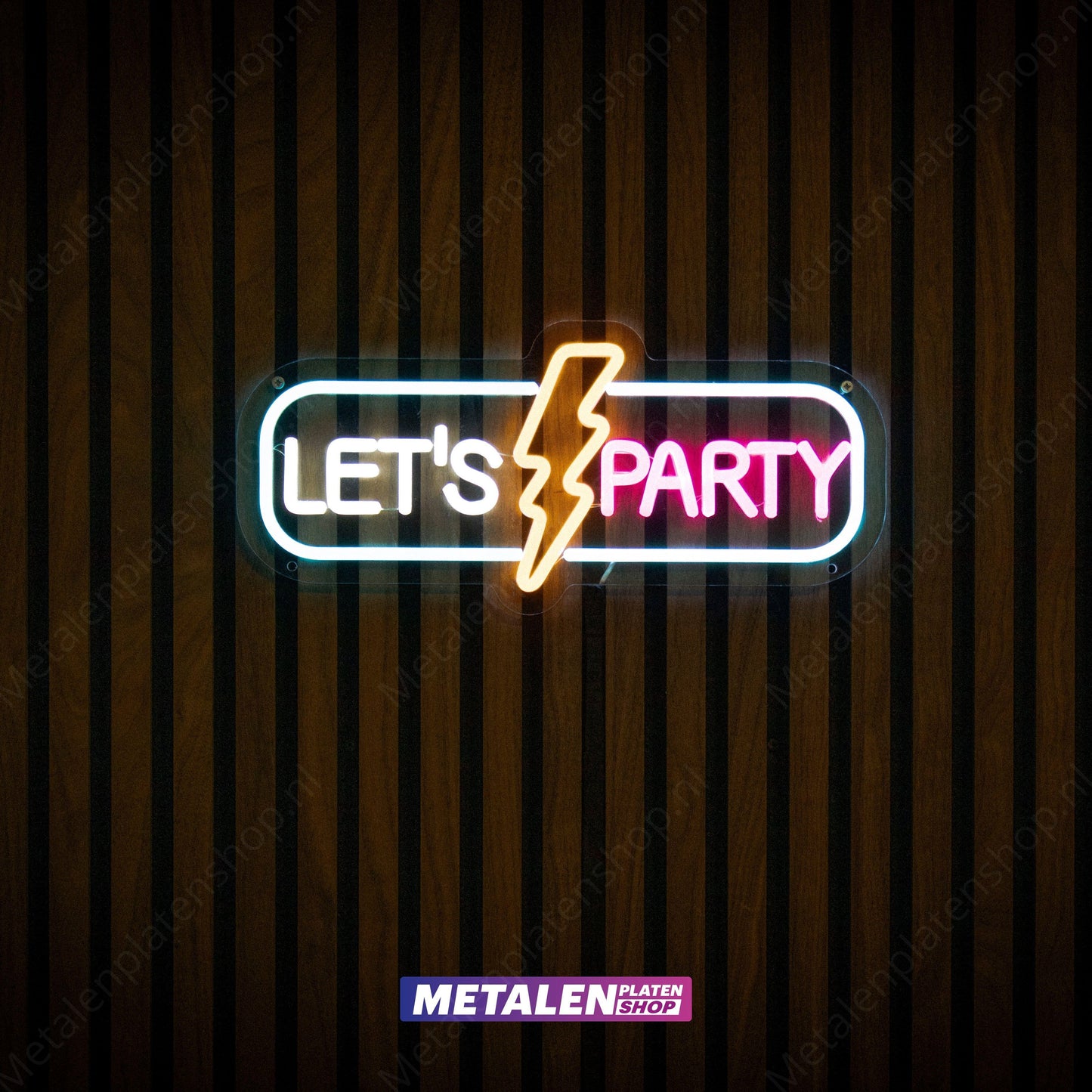 Let's Party - Neonbord - LED