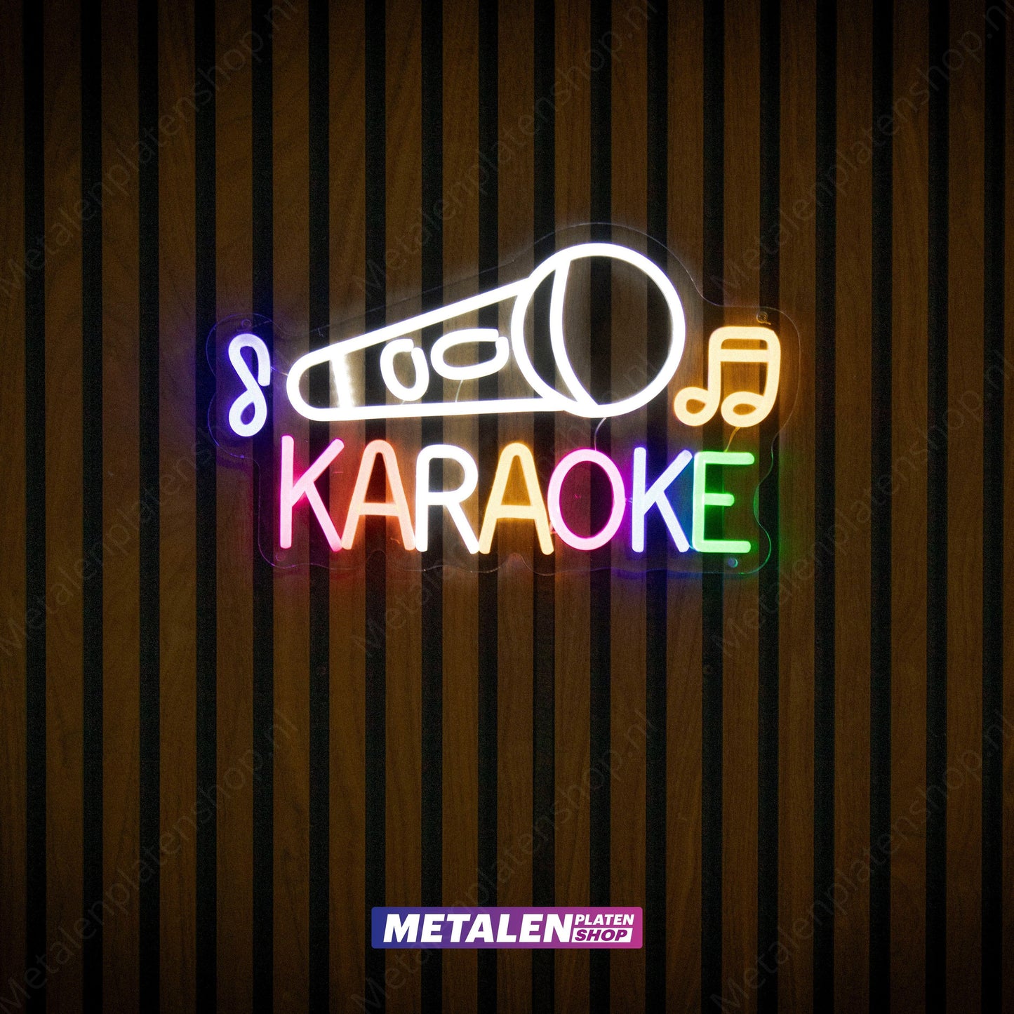 Karaoke - Neonbord - LED