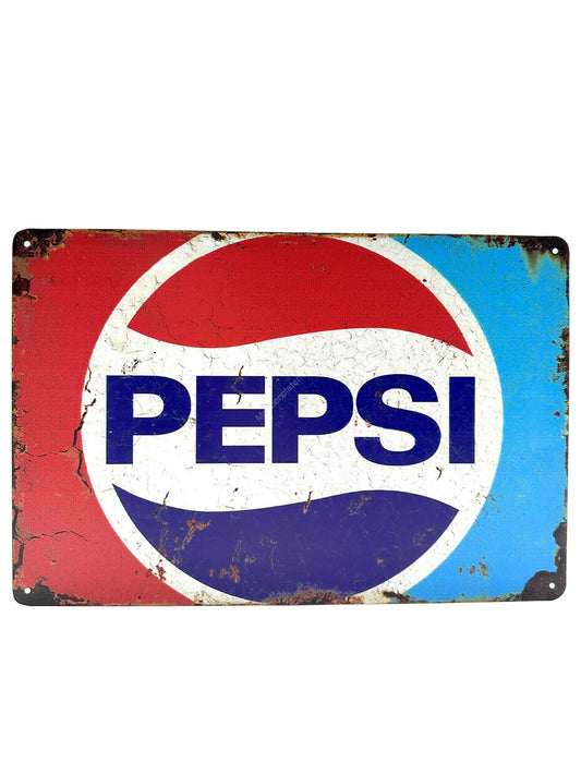 Metal Wall Sign - Pepsi