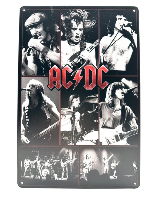 Metal Wall Sign - AC-DC