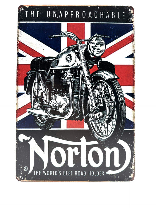 Metal Wall Sign - Norton