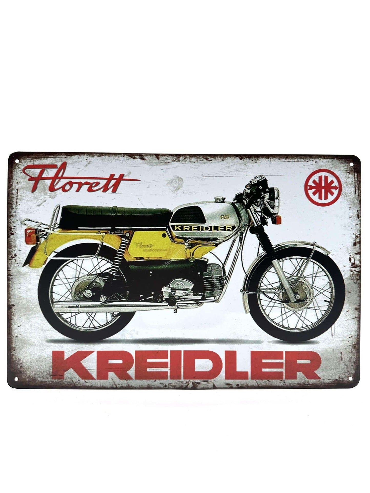 Metalen Wandbord - Florett Kreidler