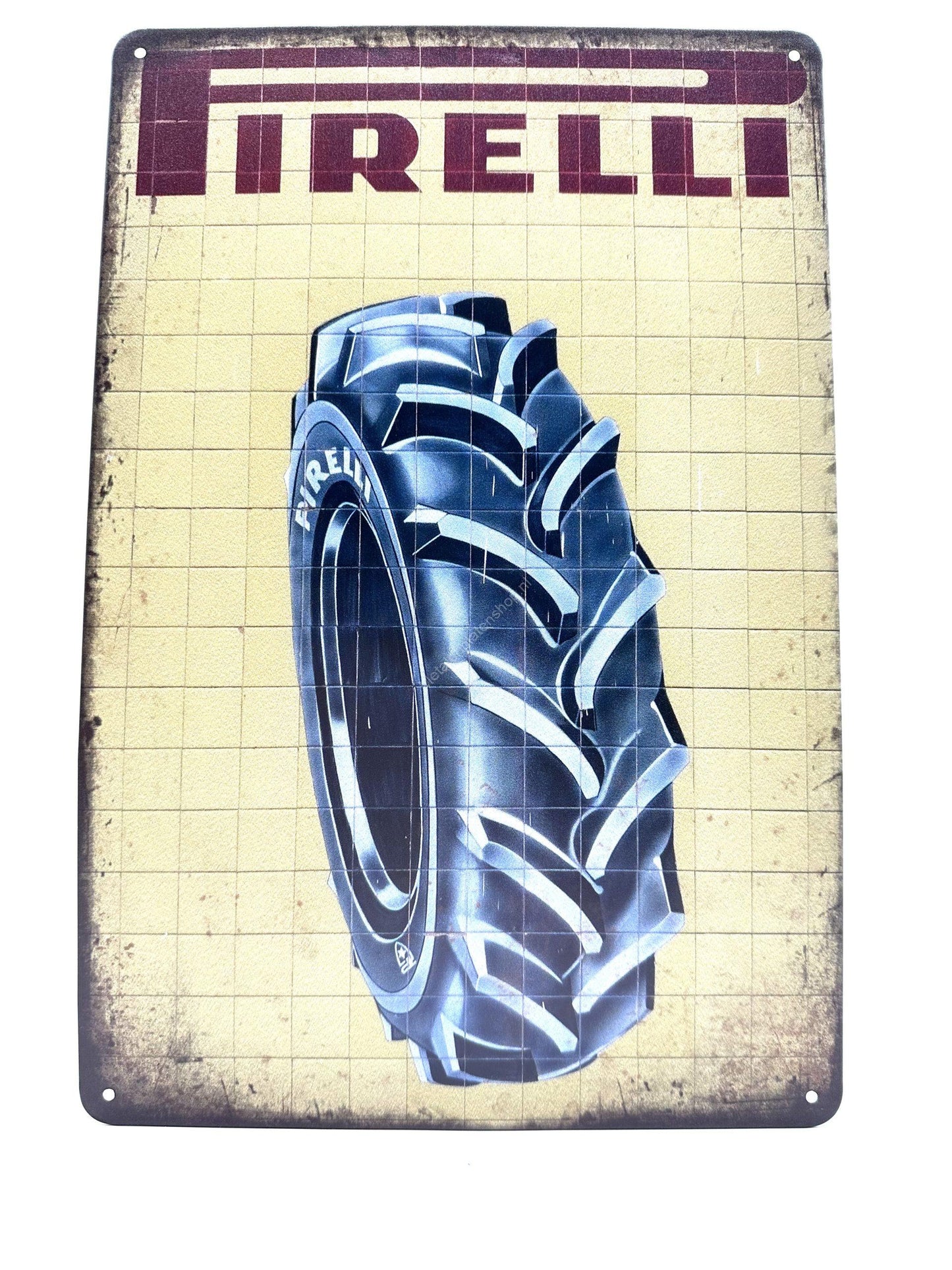 Metalen Wandbord - Pirelli