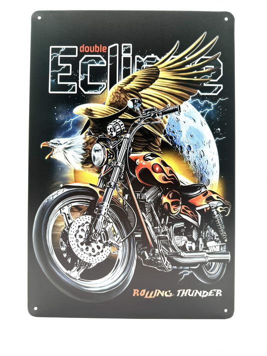 Metalen Wandbord - Rolling Thunder