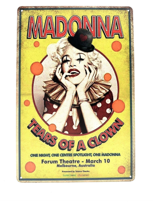 Metal Wall Sign - Madonna