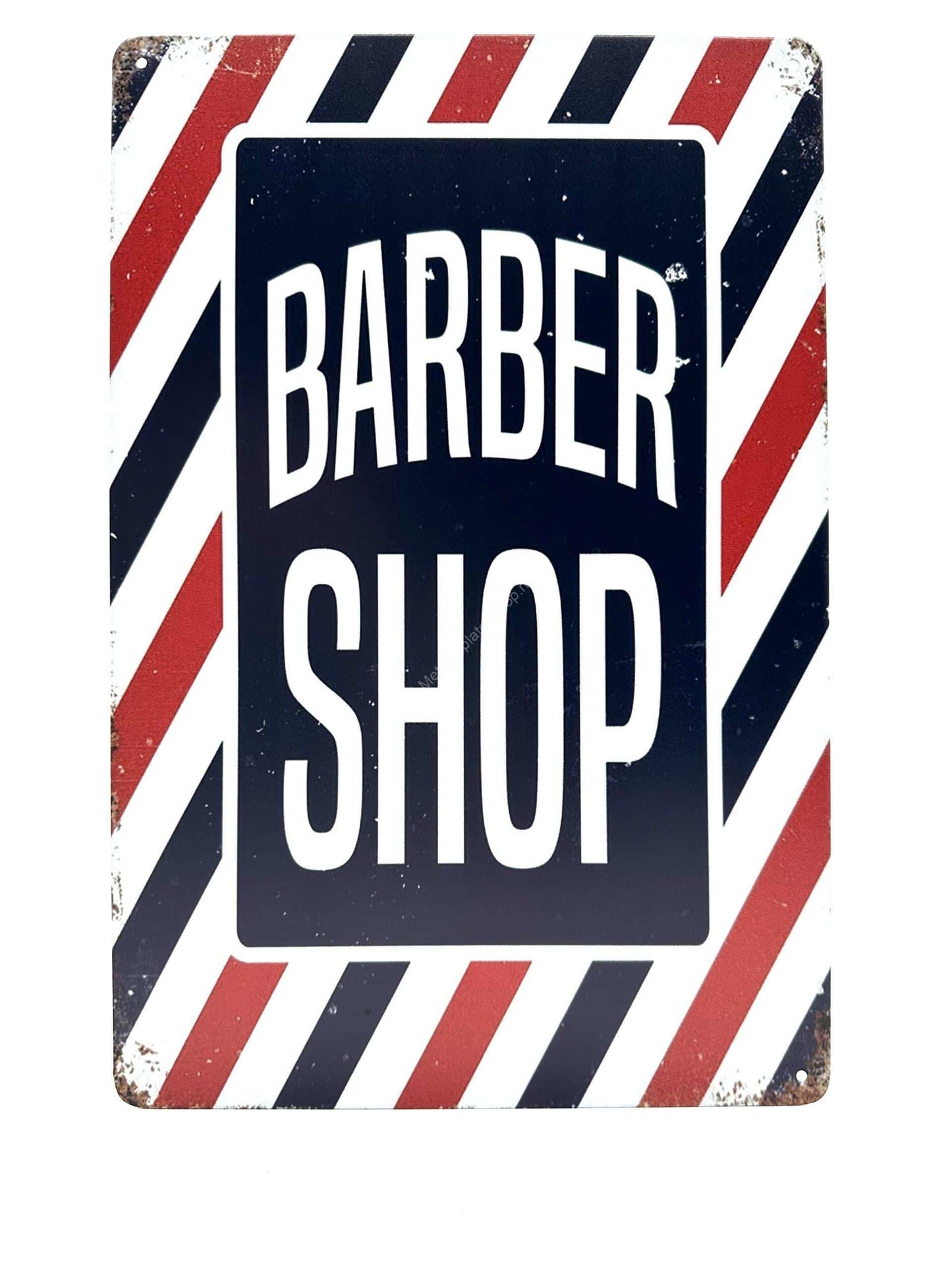 Metal Wall Sign - Barbershop