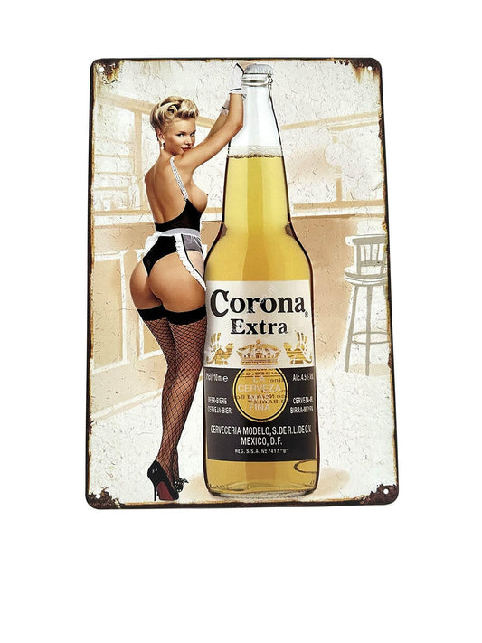 Metalen Wandbord - Corona Extra Bier