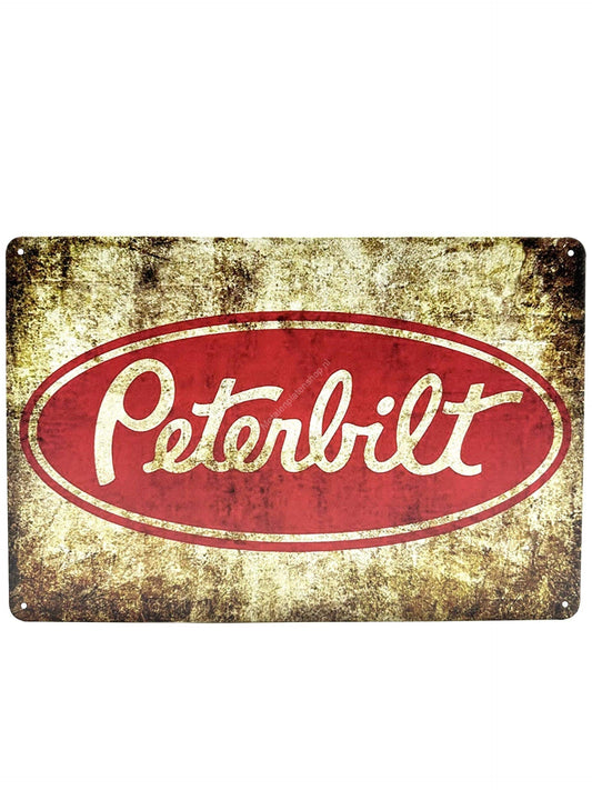 Metalen Wandbord - PeterBilt