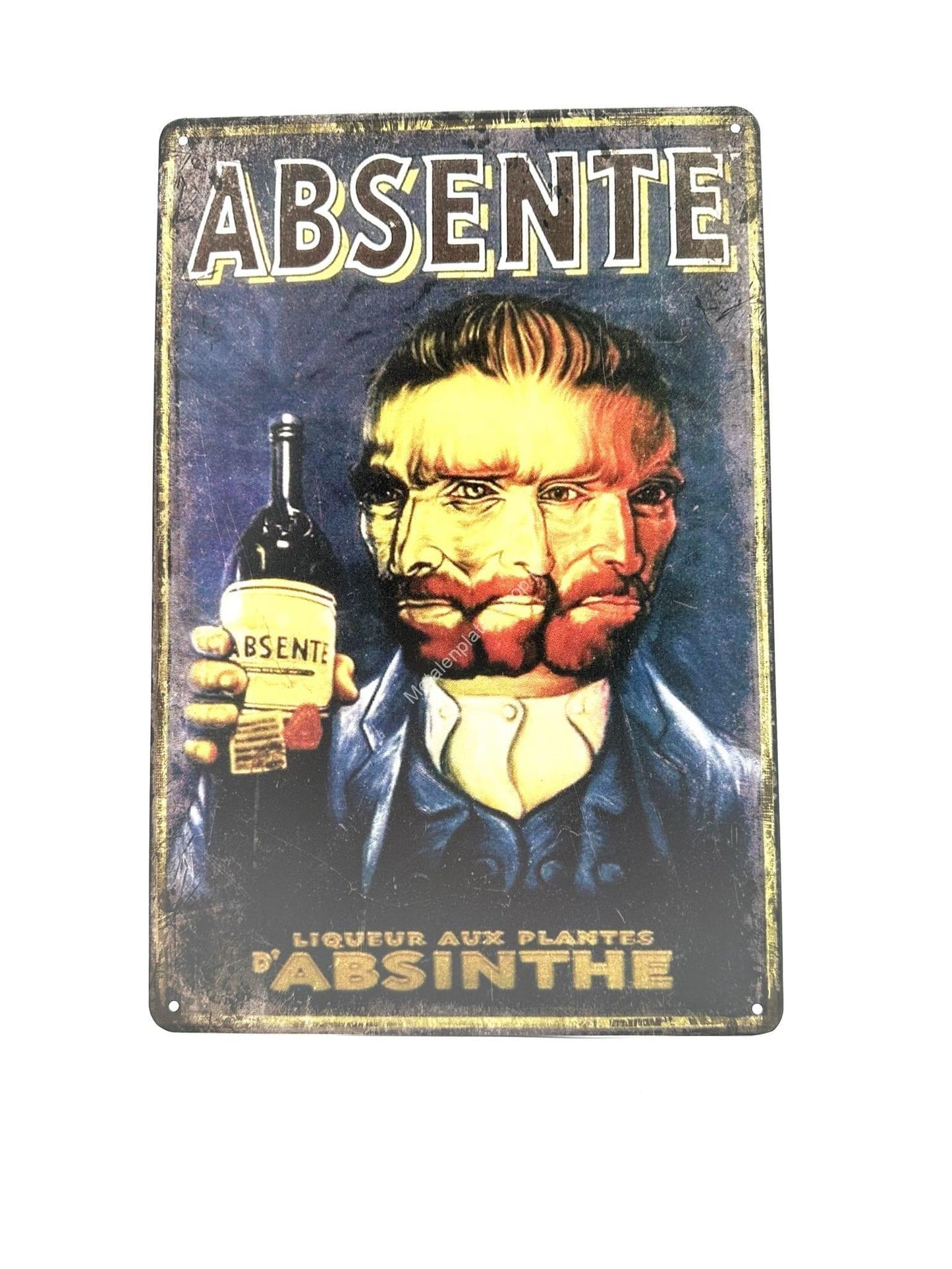 Metal Wall Sign - Absente - Drink