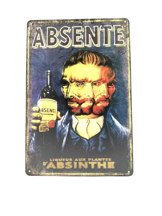 Metalen Wandbord - Absente - Drank