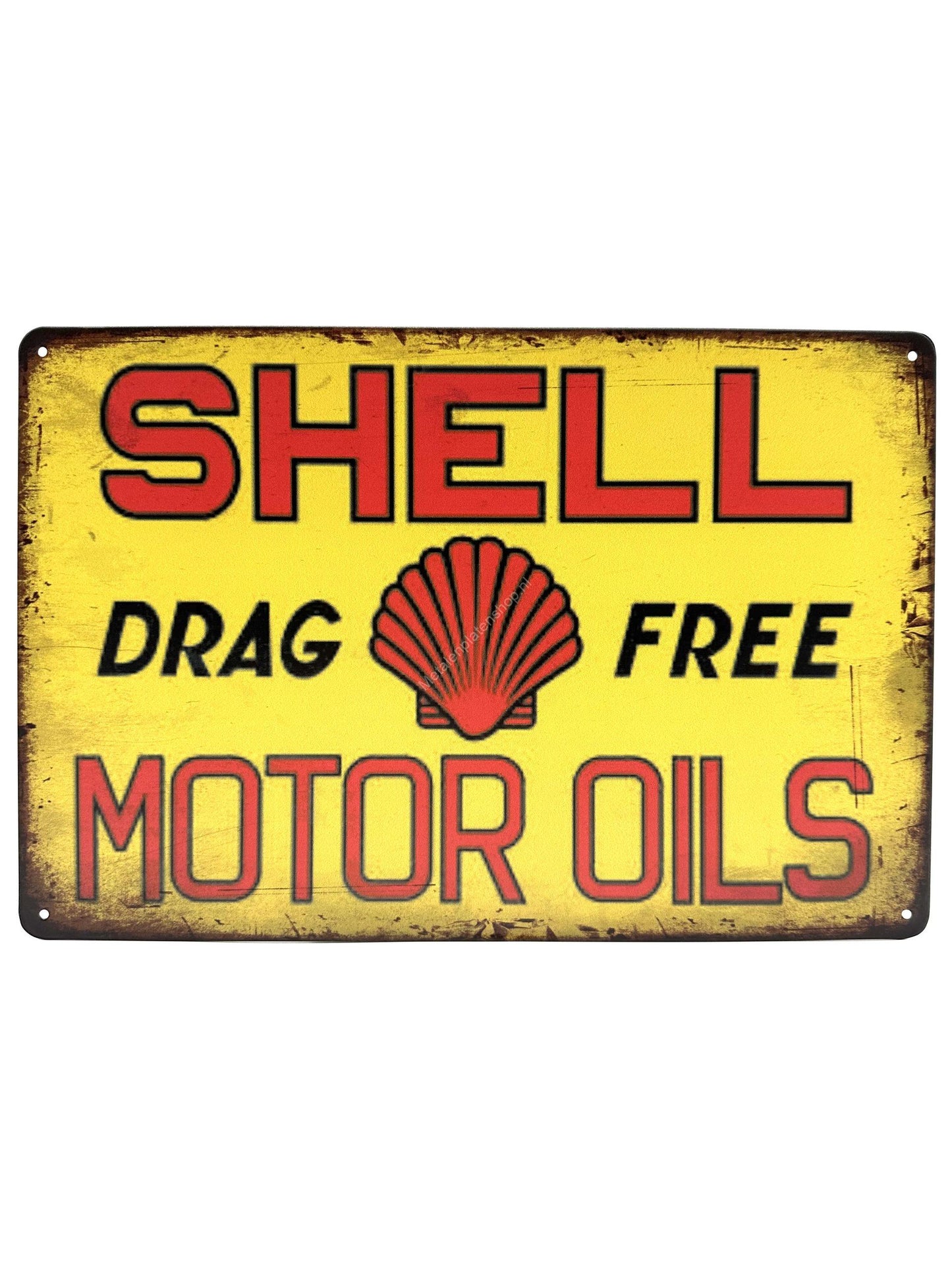 Metal Wall Sign - Shell