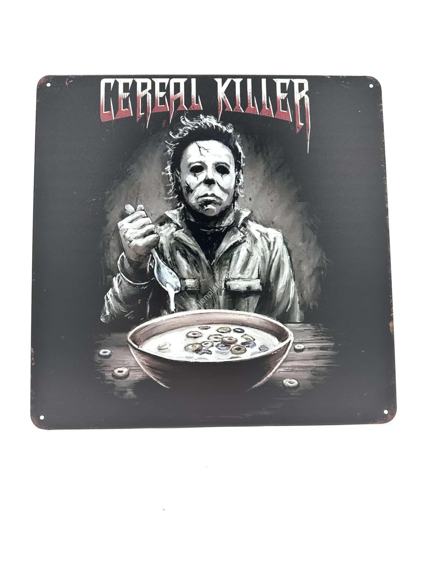 Metal Wall Sign - Cereal Killer