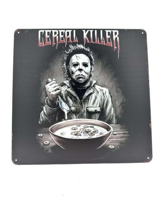 Metalen Wandbord - Cereal Killer