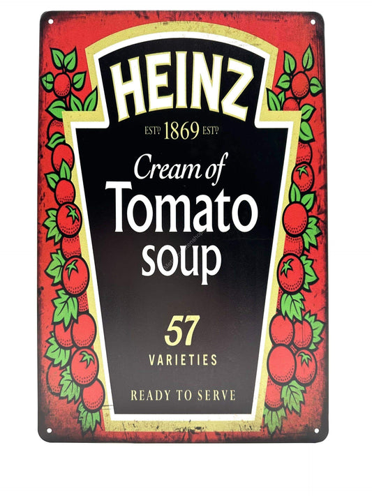 Metal Wall Sign - Heinz Tomato Soup