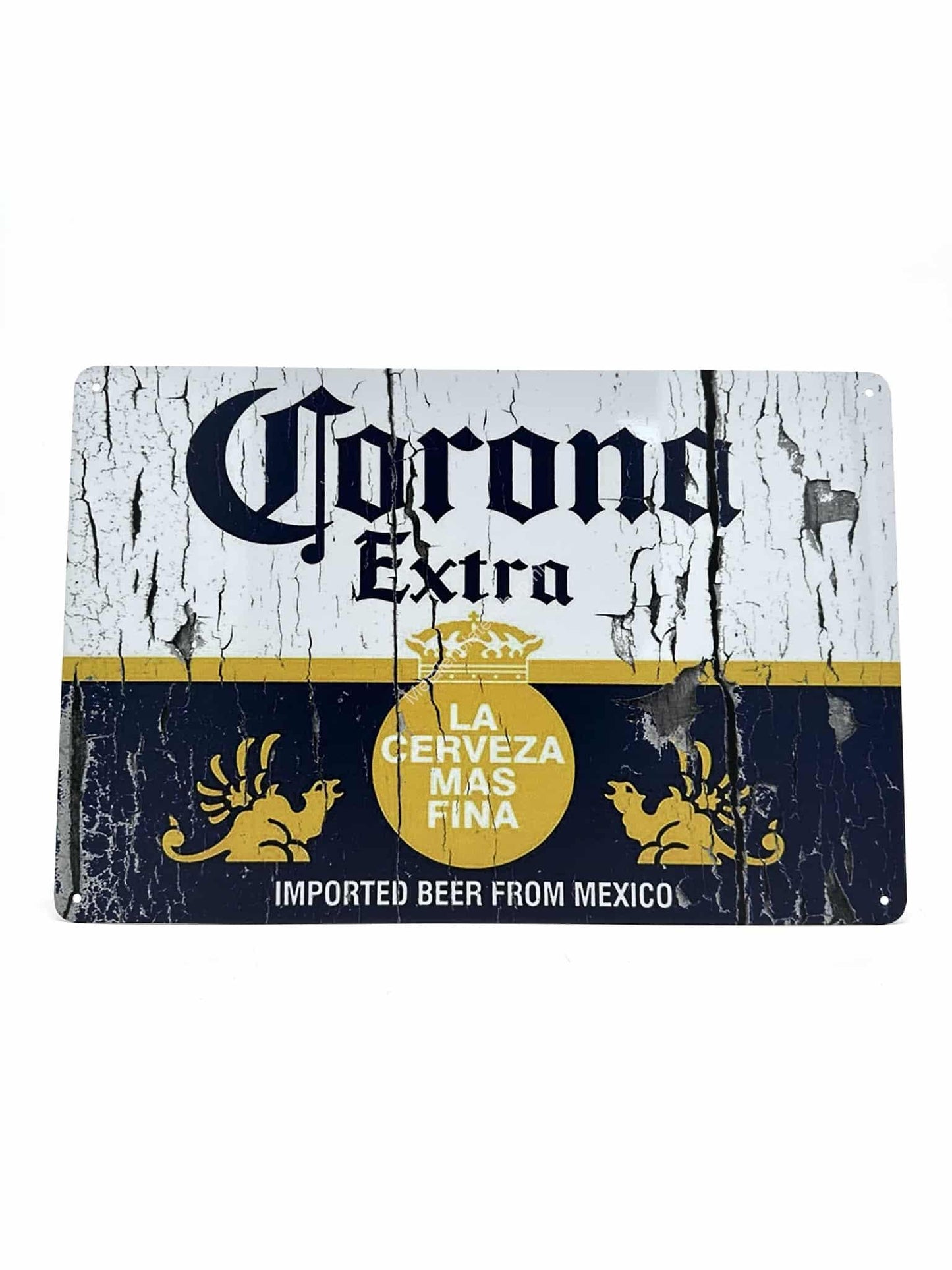 Wandschild aus Metall – Corona Extra La Cerveza Mas Fina – Bier