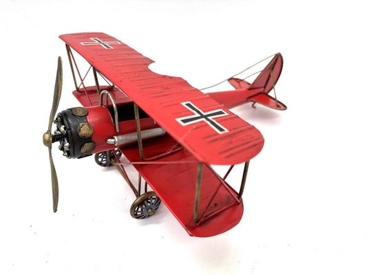 Airplane - Metal Vehicle Decoration - 31cm