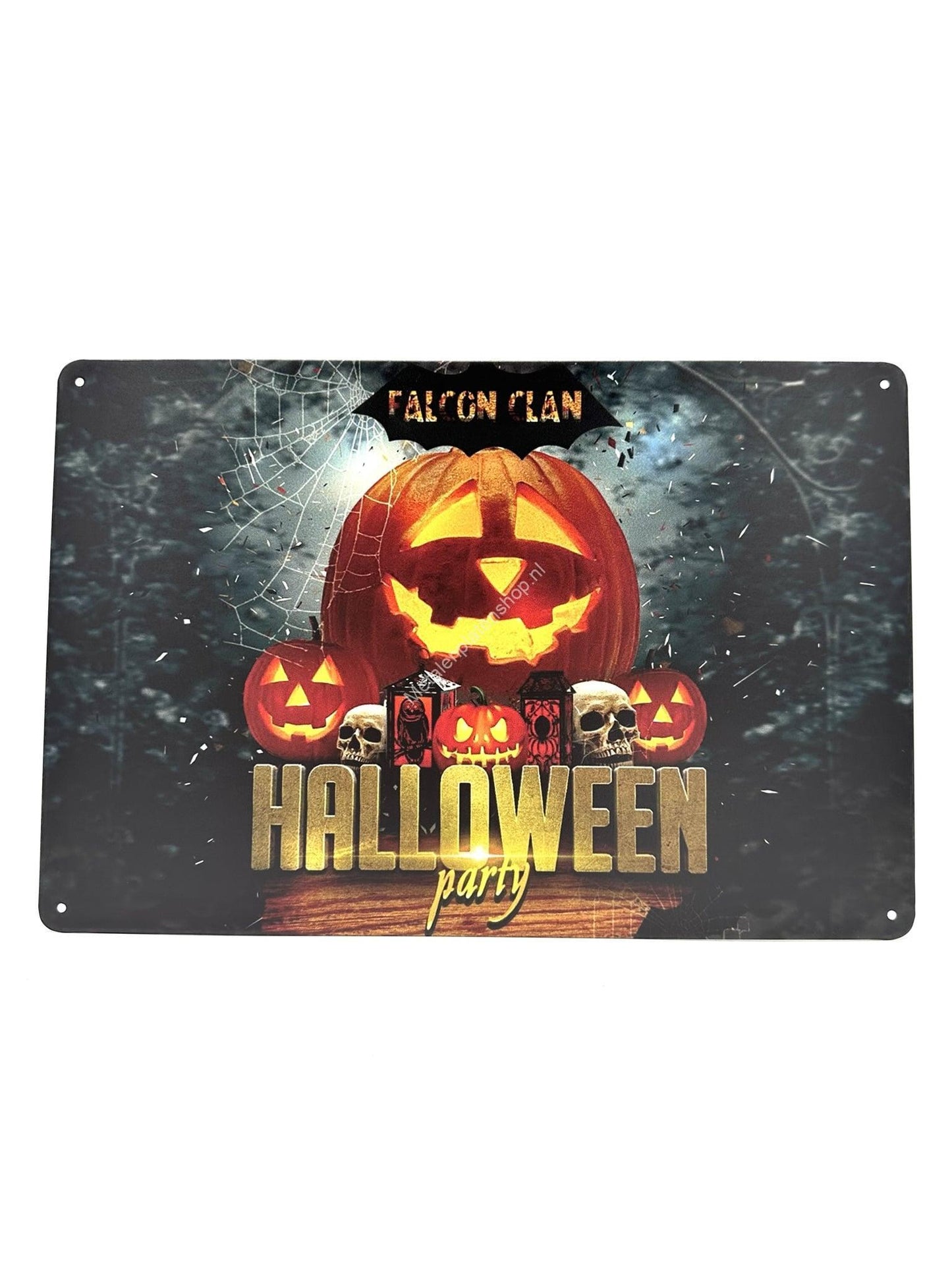 Metal Wall Sign - Halloween Night #1