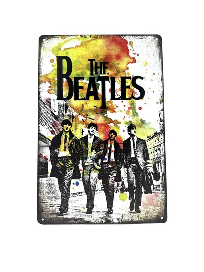 Metal Wall Sign - The Beatles - Music