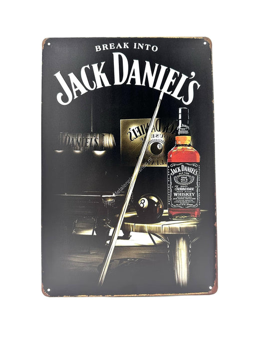 Metalen Wandbord - Jack Daniels - Poolen - Drank