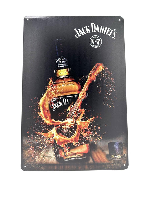 Metalen Wandbord - Jack Daniels - Nr7 - Fles