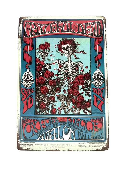 Metalen Wandbord - Grateful Dead - Sept 16 - Poster