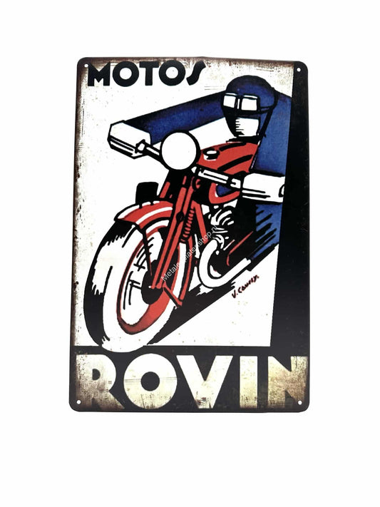 Metal Wall Sign - MOTOR ROVIN