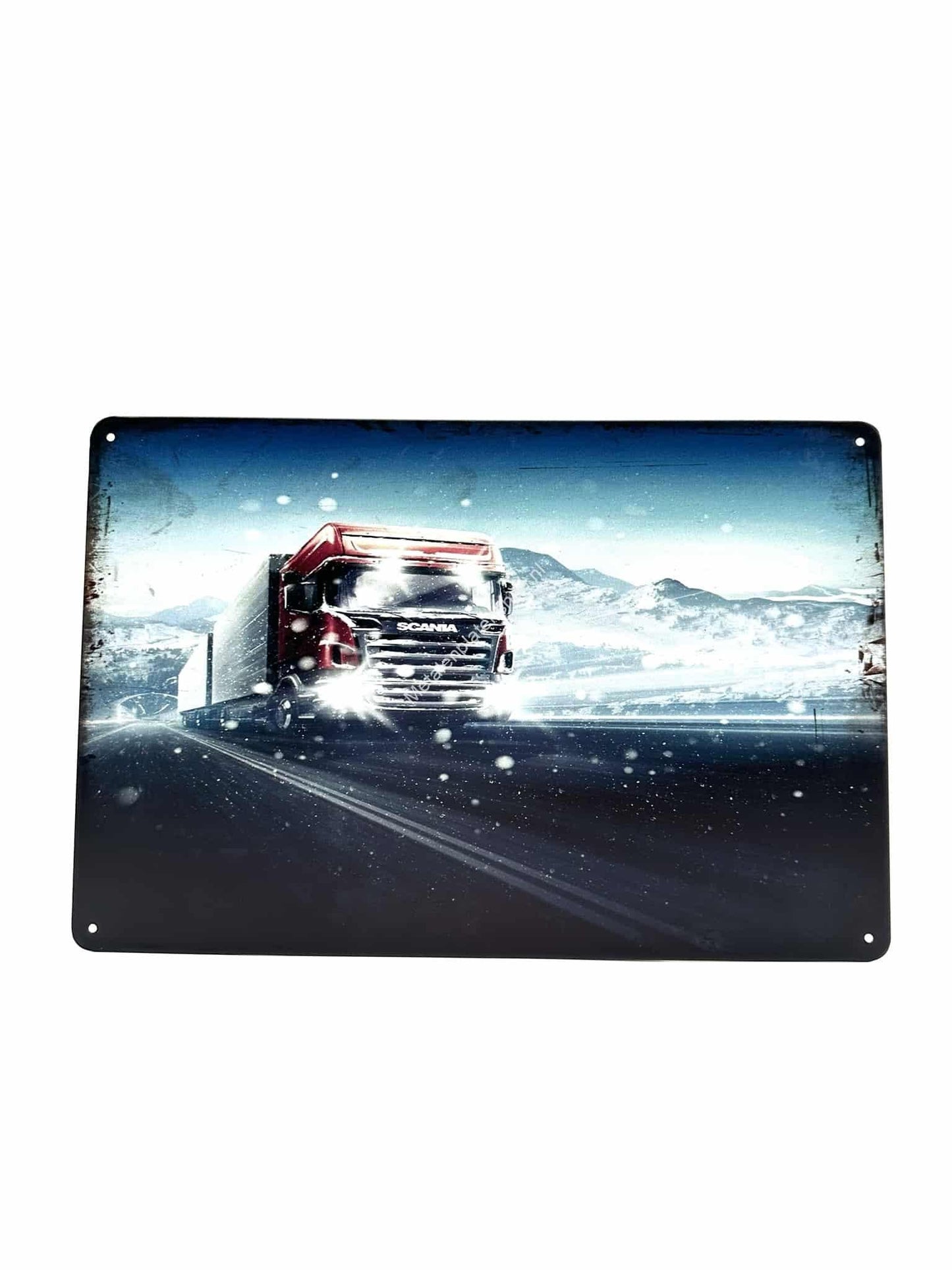 Metal Wall Sign - Scania #2