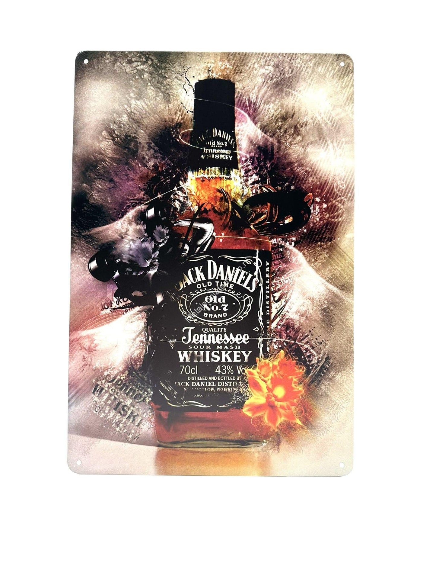 Metalen Wandbord - Jack Daniels - Old Time