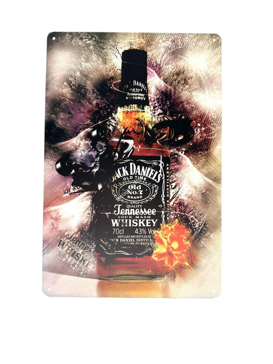 Metalen Wandbord - Jack Daniels - Old Time