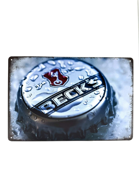 Metal Wall Sign - Becks