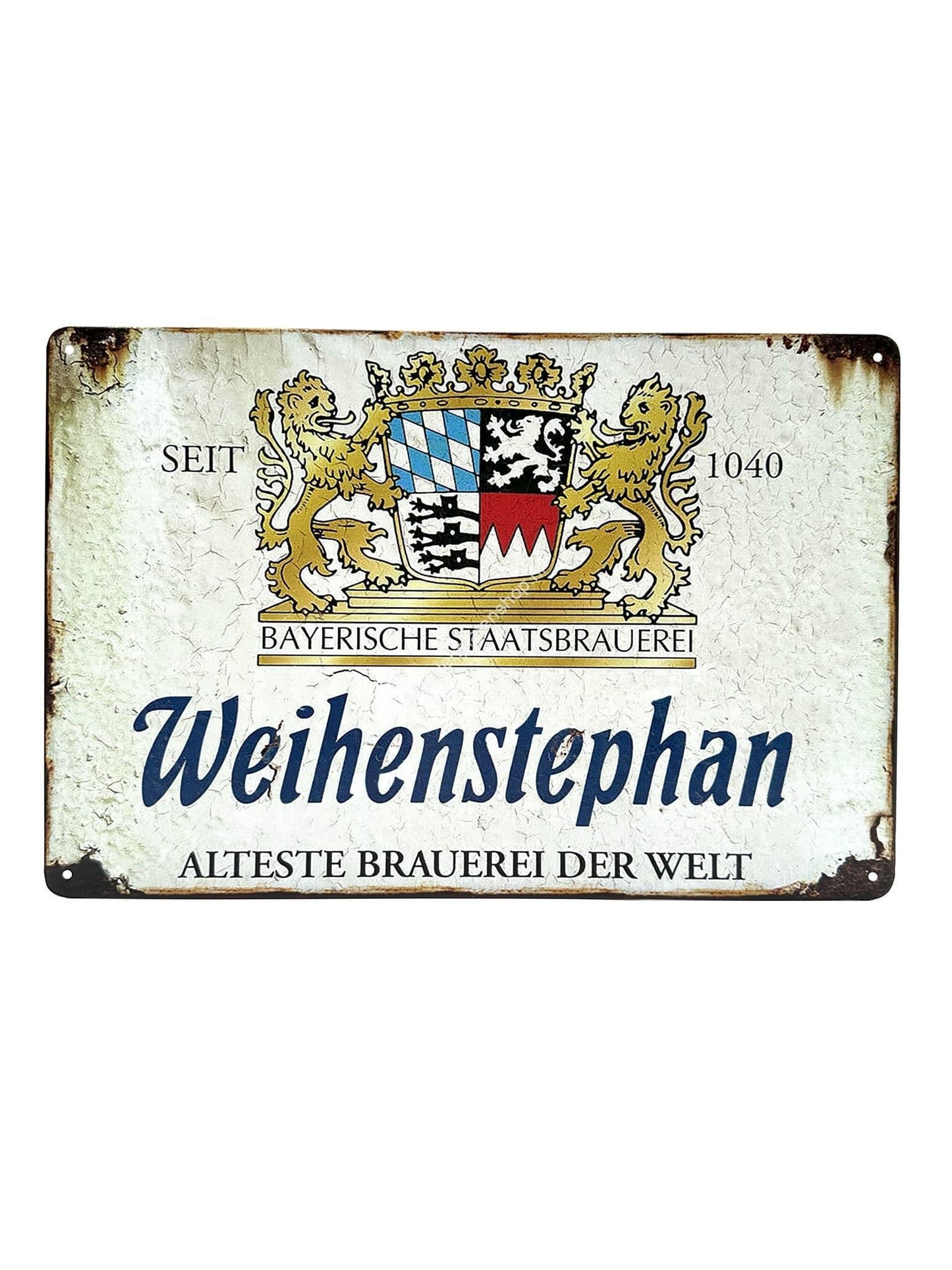 Metallwandschild - Weihenstephan