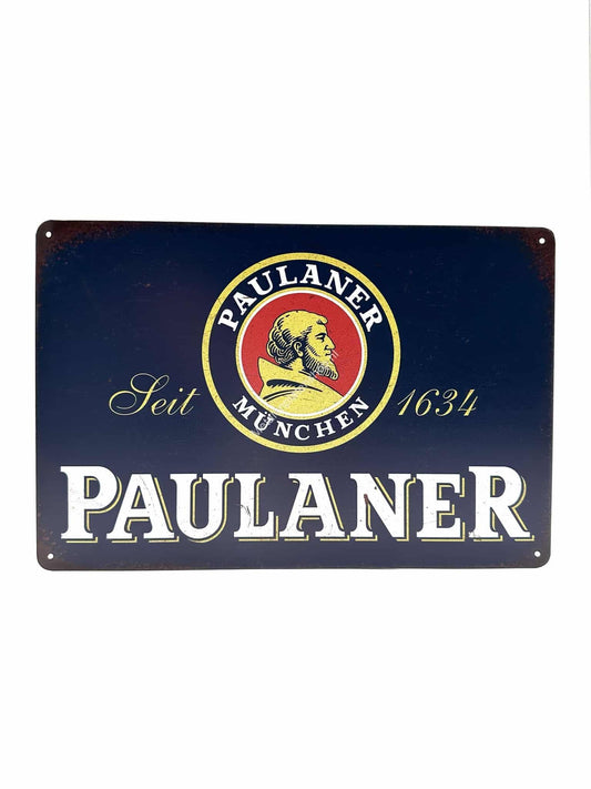 Metalen Wandbord - Paulaner