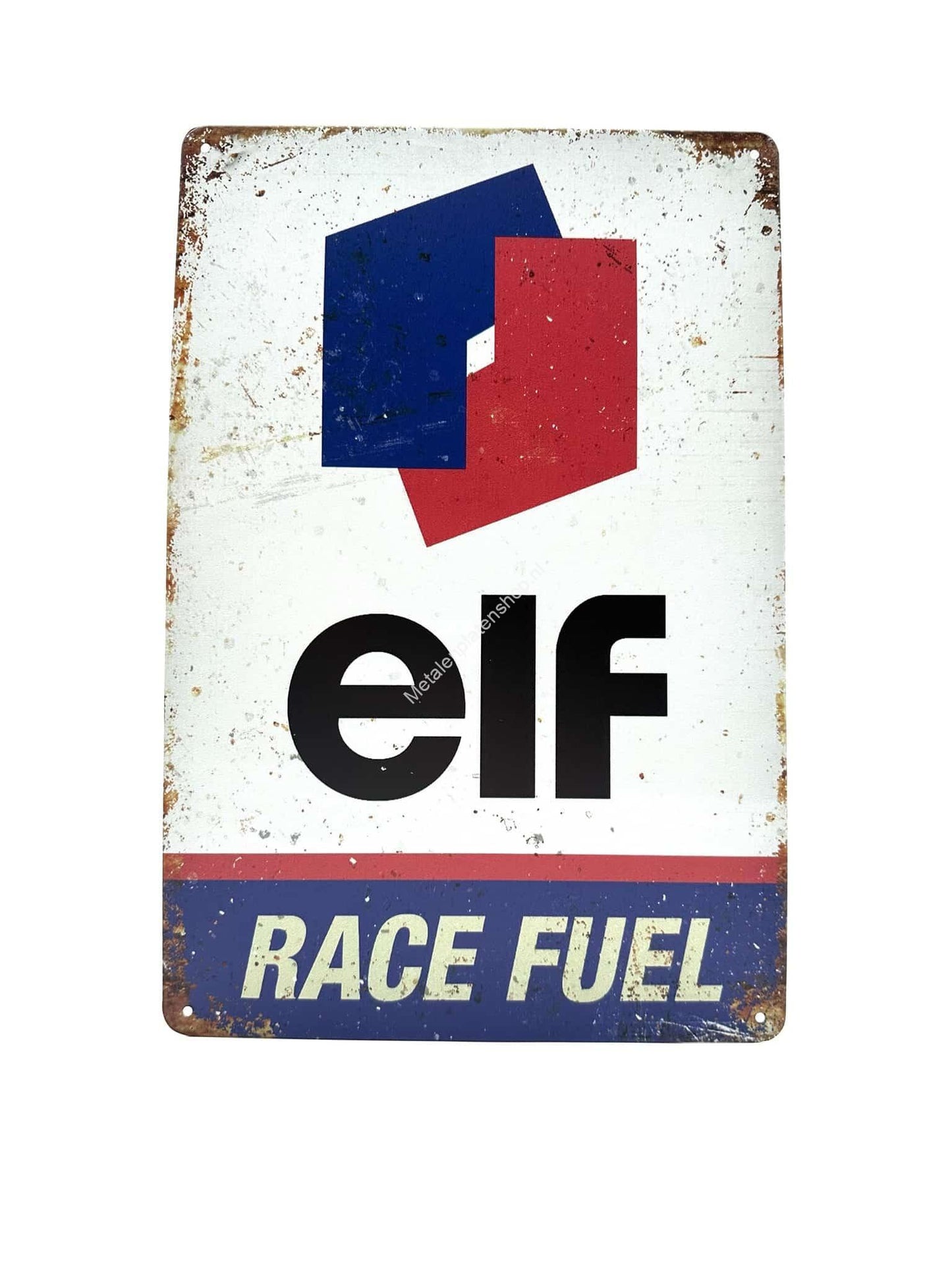 Metal Wall Sign - Elf - Race Fuel