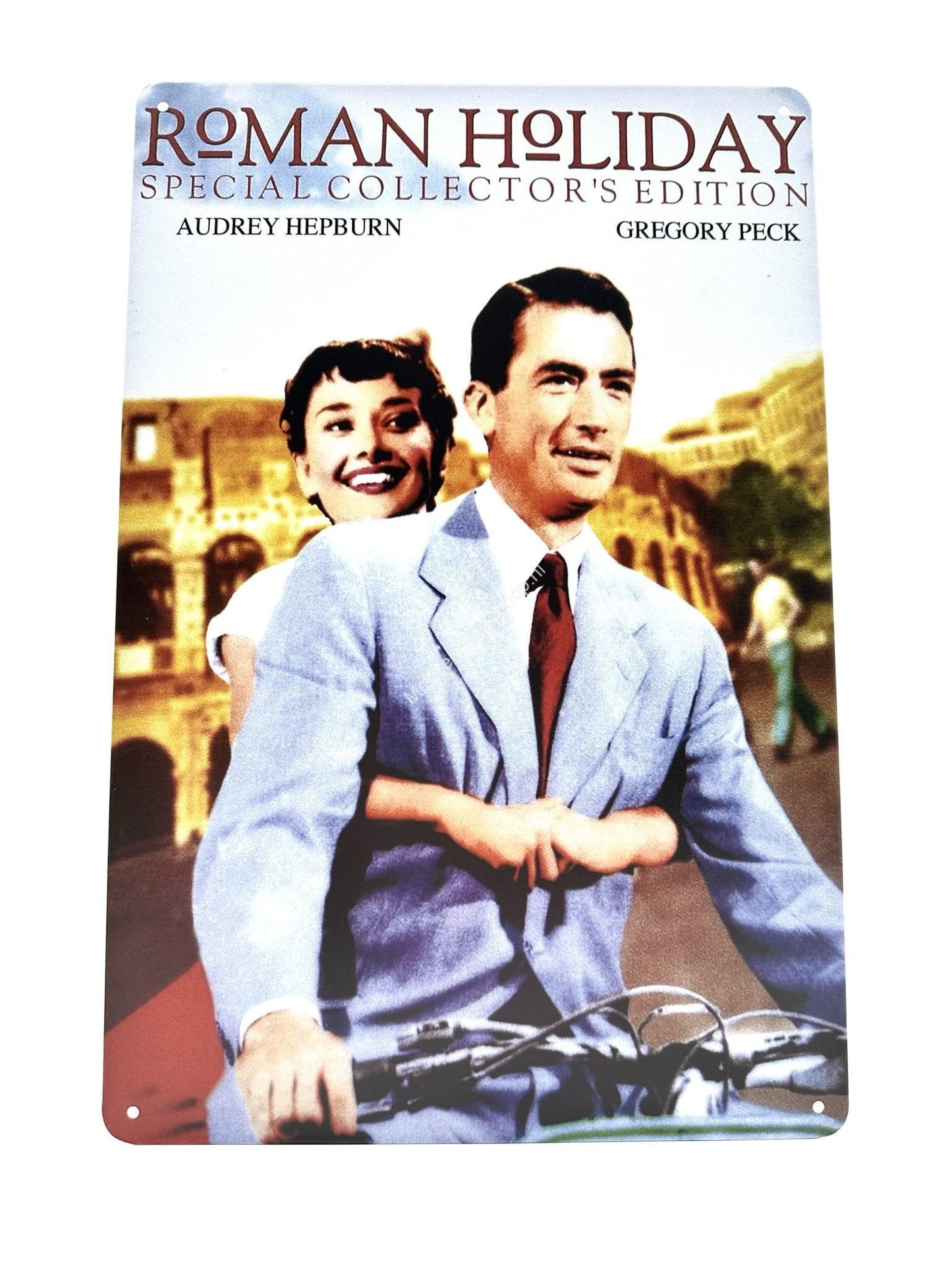 Metal Wall Sign - Roman Holiday