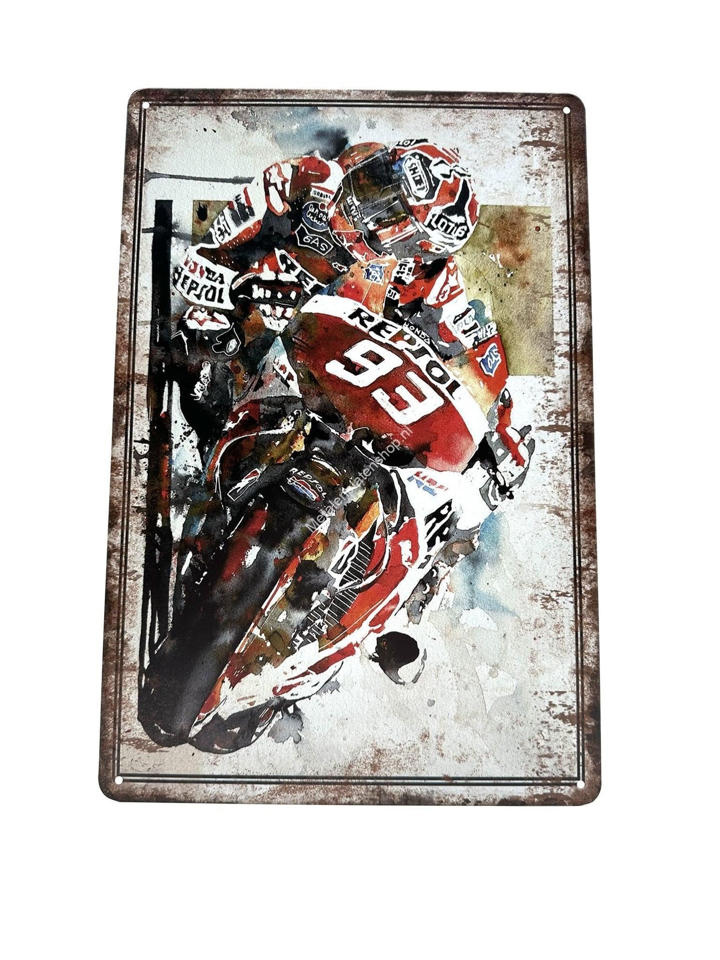 Metal Wall Sign - Reptol - 93 - Motor