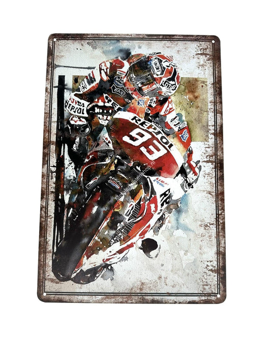 Metal Wall Sign - Reptol - 93 - Motor