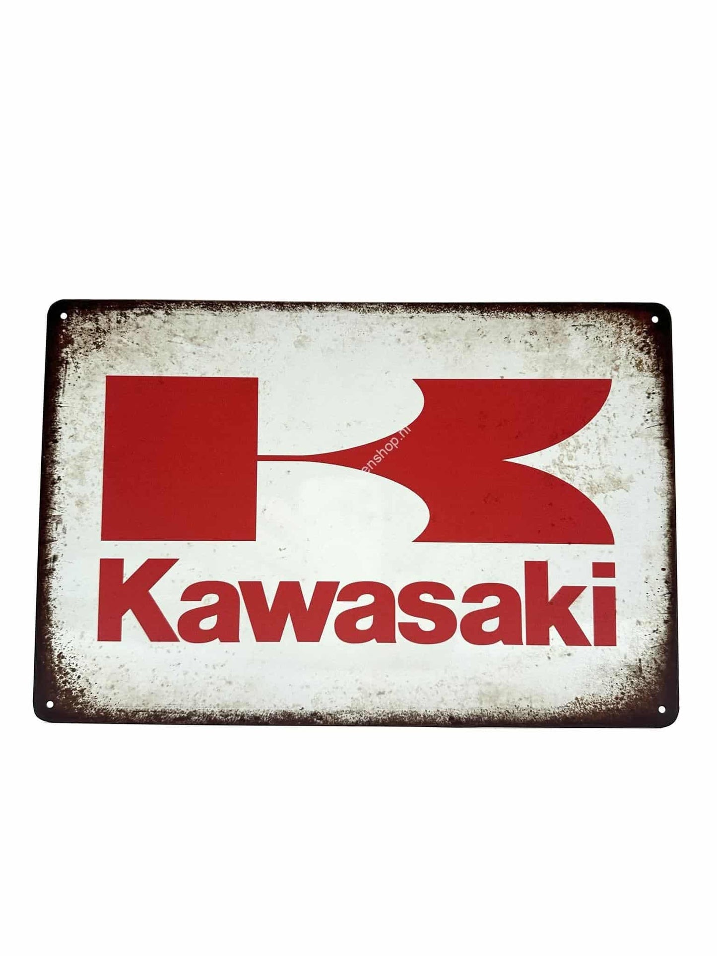 Metal Wall Sign - Kawasaki - Motorcycle