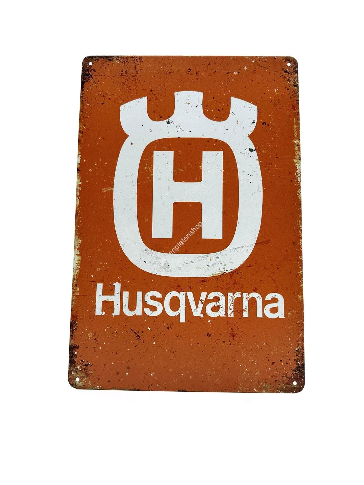 Metal Wall Sign - Husqvarna