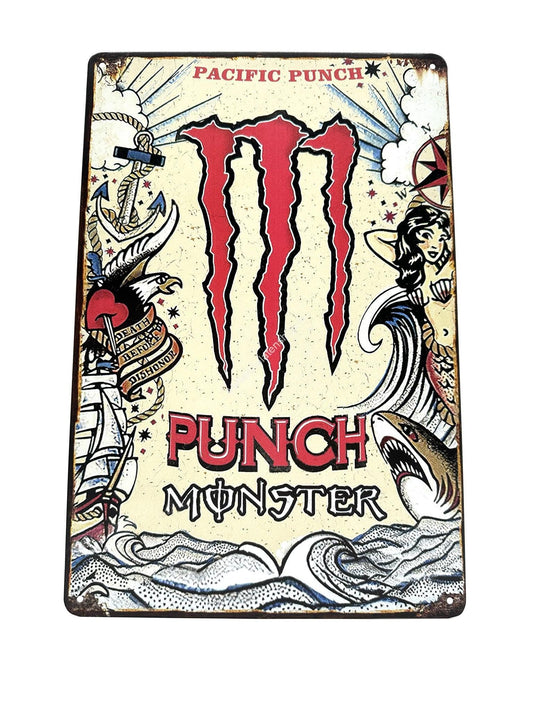 Metal Wall Sign - Pacific Punch - Monster