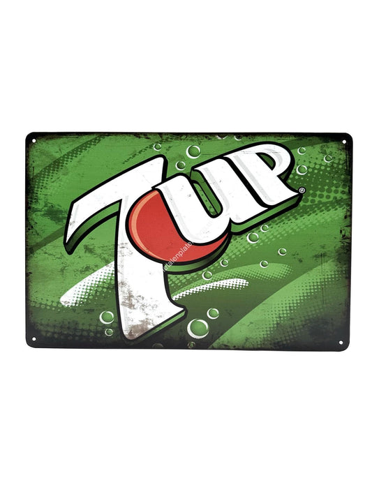 Metal Wall Sign - 7UP