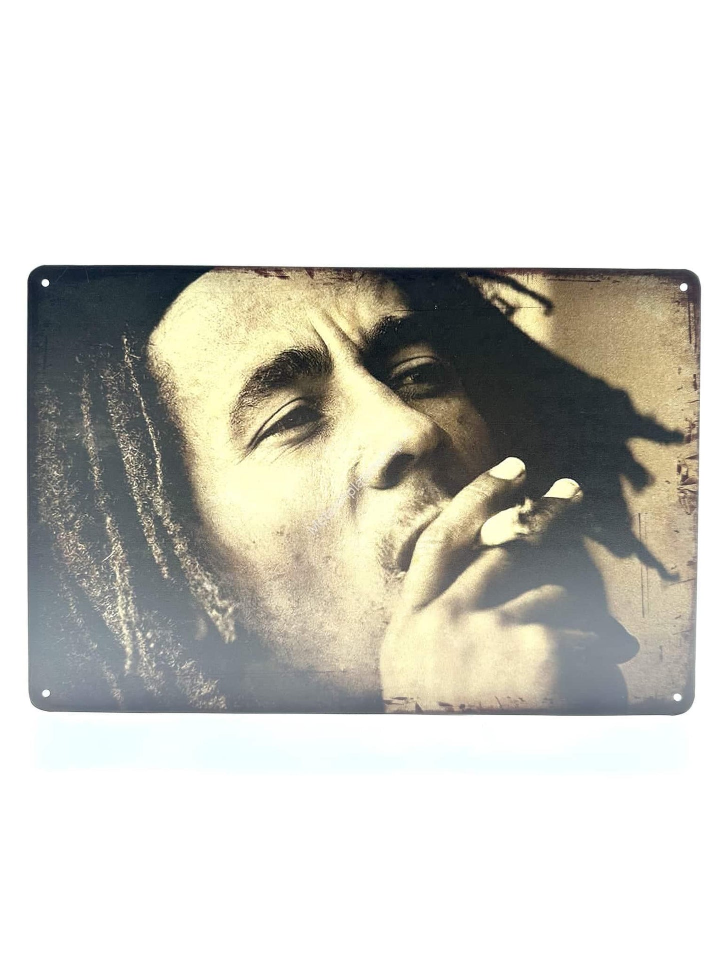 Metalen Wandbord - Bob Marley #3