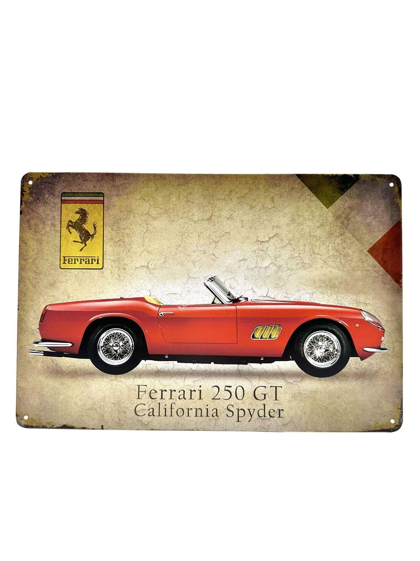 Metalen Wandbord - Ferrari 250GT California Spyder 2