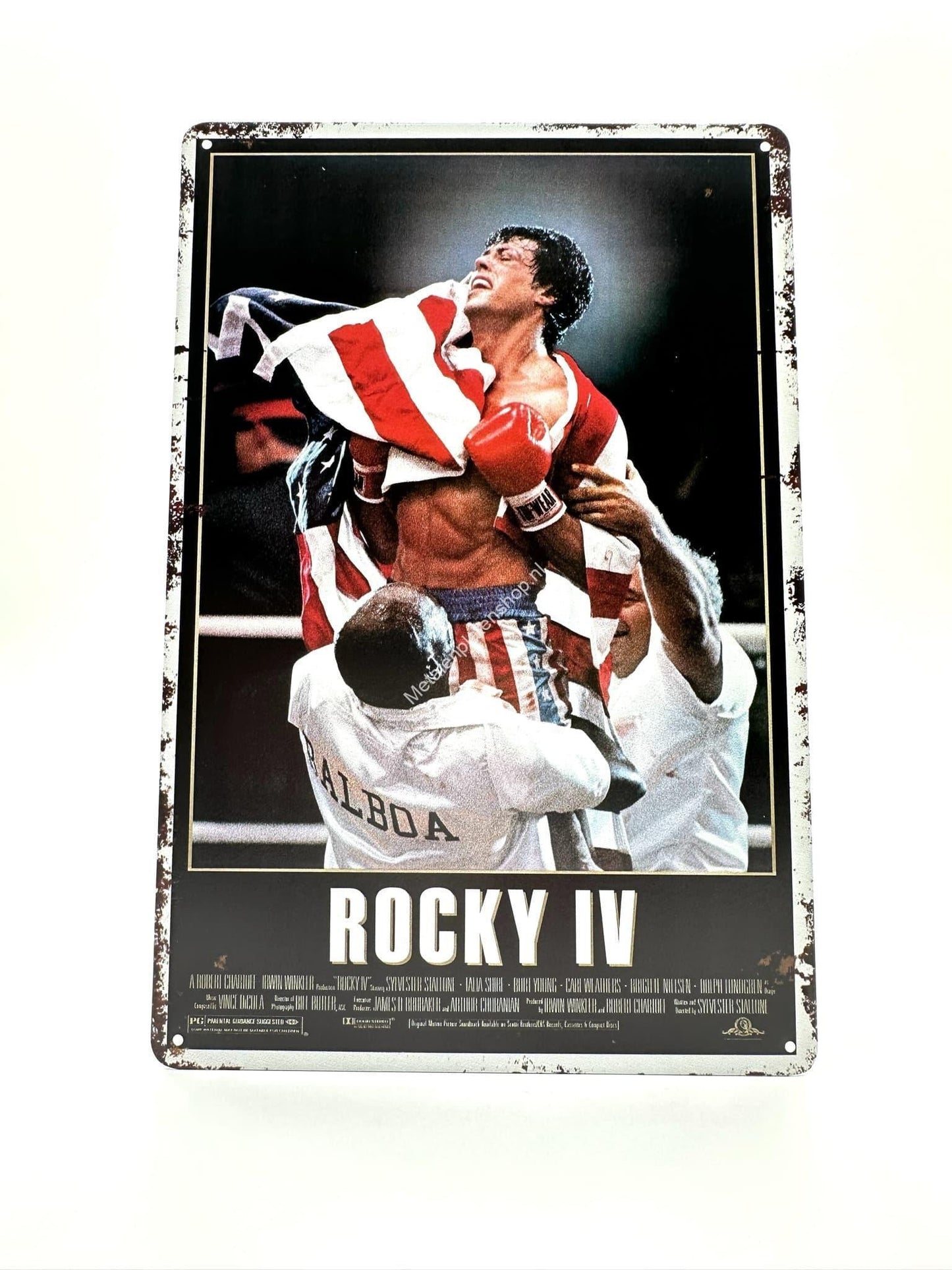 Metal Wall Sign - Rocky IV