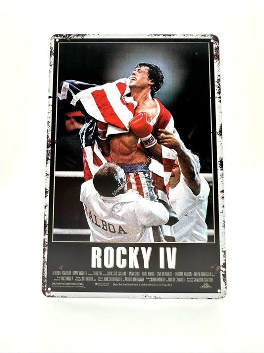 Metalen Wandbord - Rocky IV